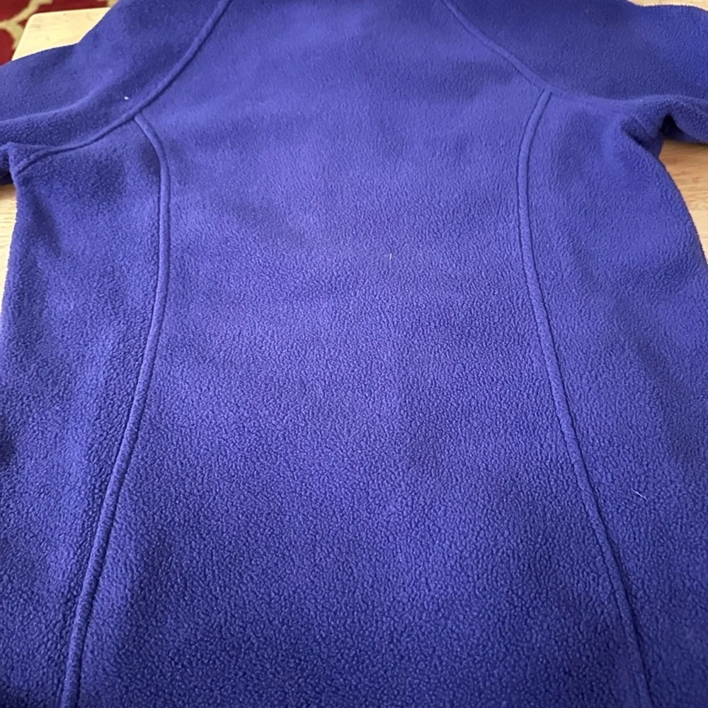 Columbia Deep Purple Fleece Pullover Jacket